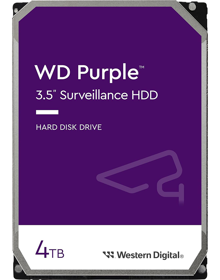 Western Digital HDD 4TB WD Purple 監視システム 3.5インチ 内蔵HDD WD40PURZ