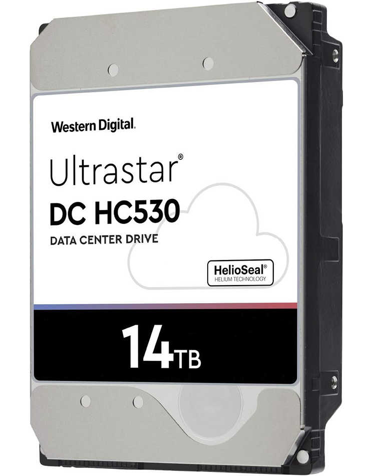 Western Digital HDD 14TB WD Ultrastar データセンター 3.5インチ 内蔵HDD HUH721212ALE604…